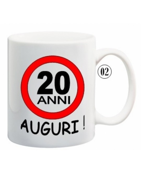 TAZZA 20 ANNI