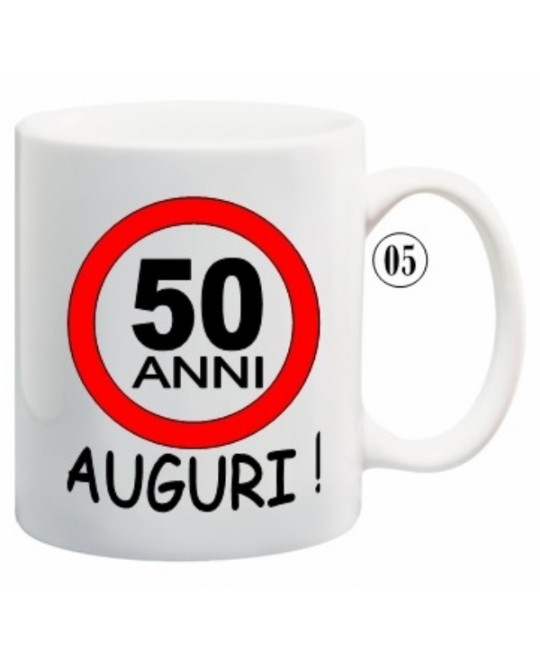 TAZZA 50 ANNI