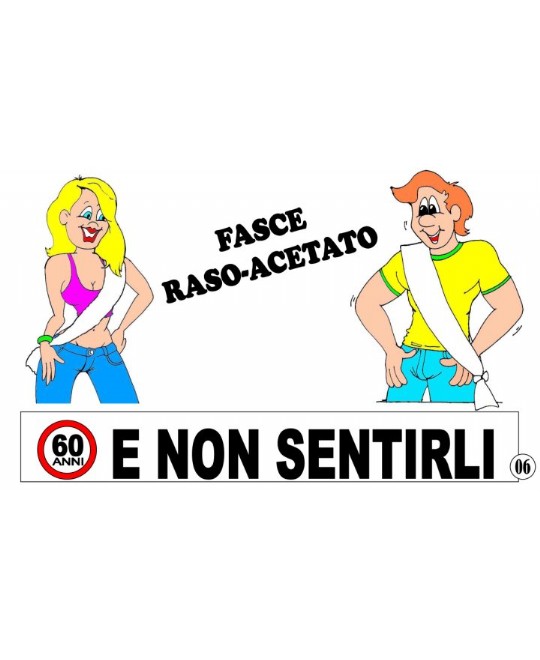 FASCIA 60 ANNI