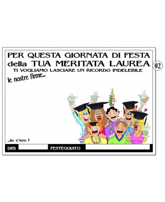 POSTER FESTA LAUREA