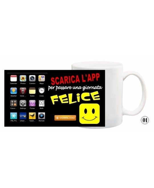 TAZZA APP FELICITA'