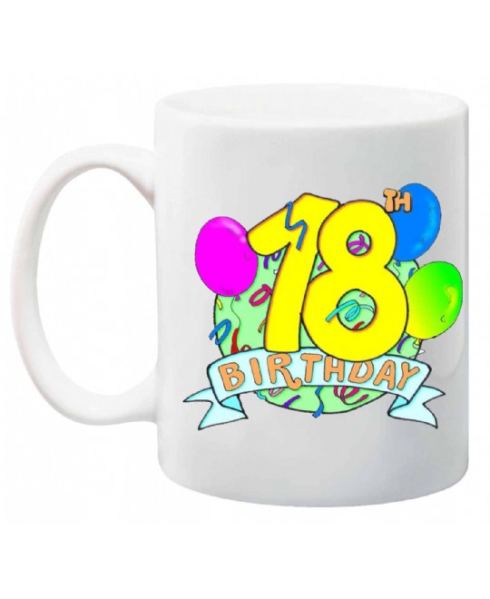 TAZZA 18 ANNI