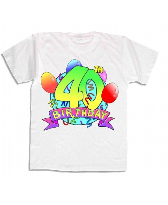 T-SHIRT 40 ANNI