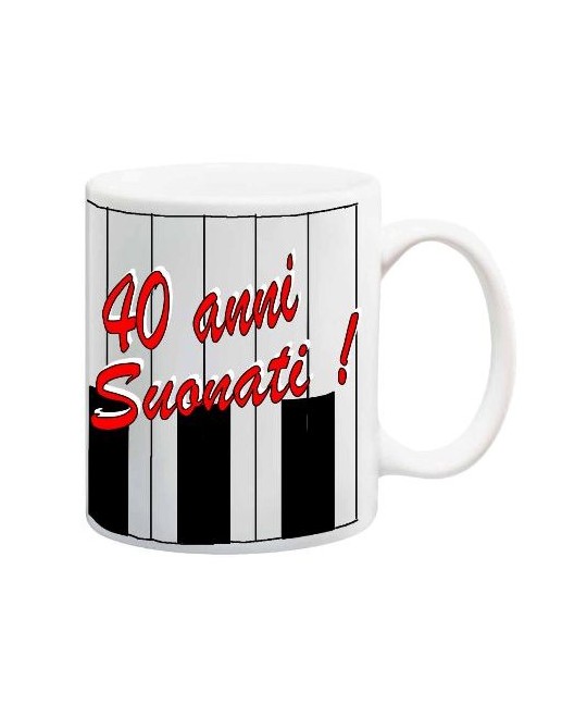 TAZZA 40 ANNI SUONATI