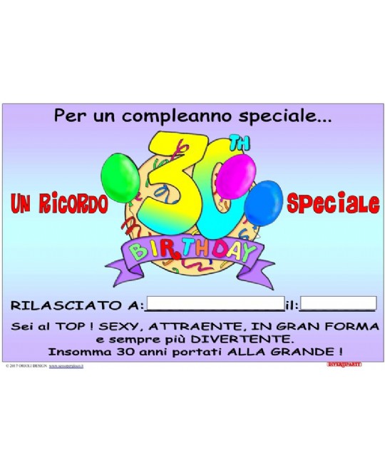 POSTER 30 ANNI