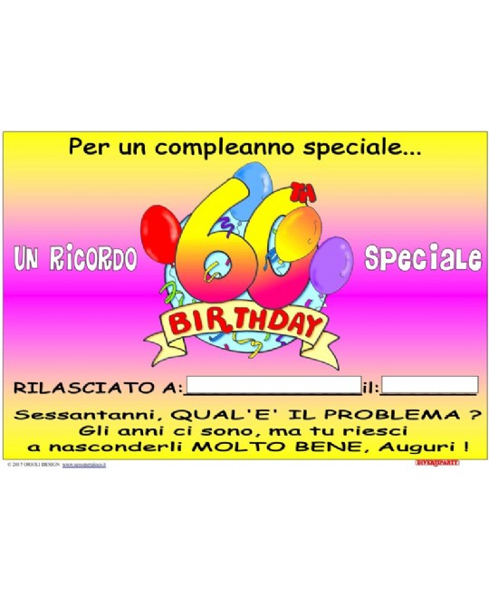 POSTER 60 ANNI