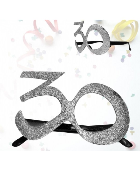 OCCHIALI GLITTER 30 ANNI