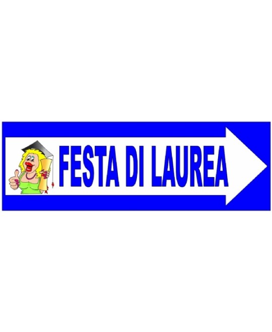 CARTELLO LAUREA
