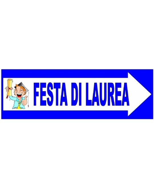 CARTELLO LAUREA
