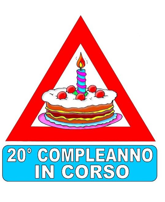 CARTELLO FESTA 20 ANNI
