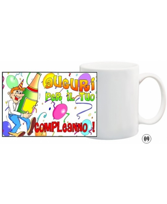 TAZZA AUGURI COMPLEANNO