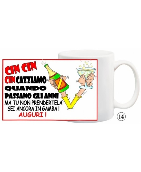 TAZZA AUGURI COMPLEANNO
