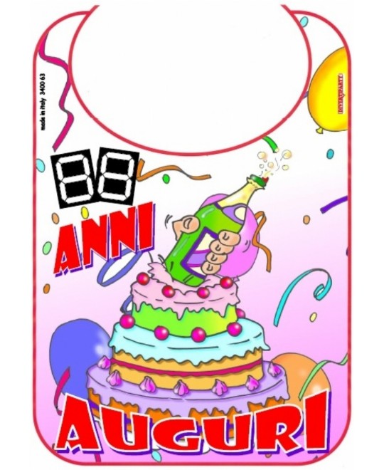MAXY BAVAGLIA COMPLEANNO DA 1 A 99 LEI