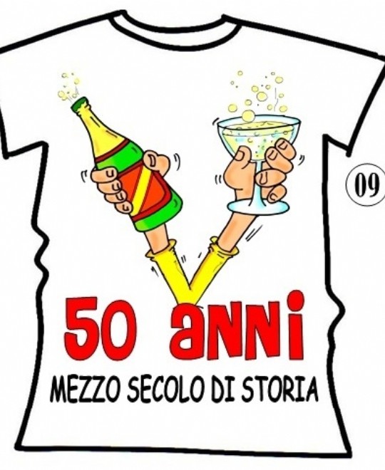 T-SHIRT 50 ANNI