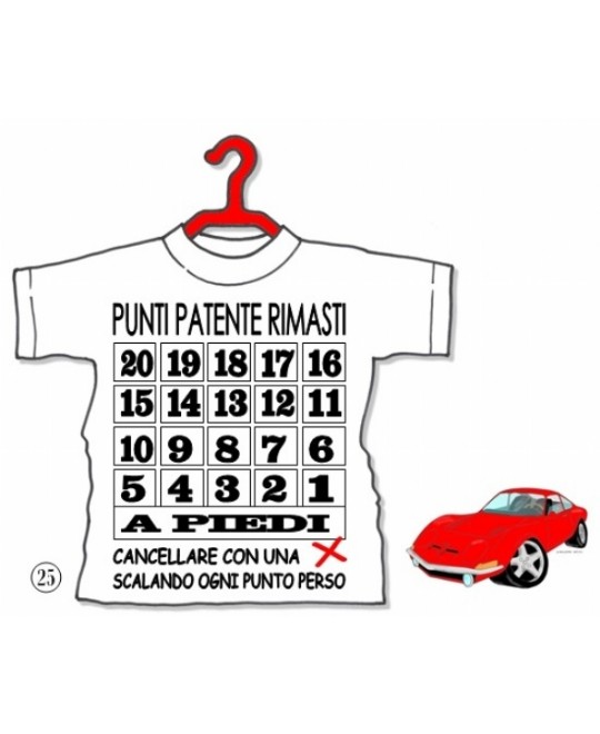 MINI T-SHIRT PUNTI PATENTE