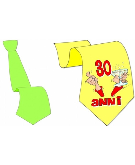 CRAVATTA AUGURI 30 ANNI