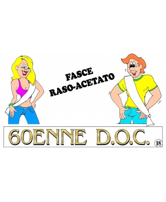 FASCIA 60 ANNI