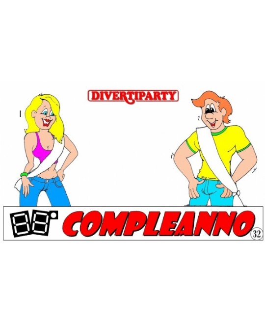 FASCIA COMPLEANNO