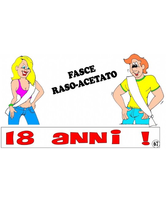 FASCIA 18 ANNI UNISEX