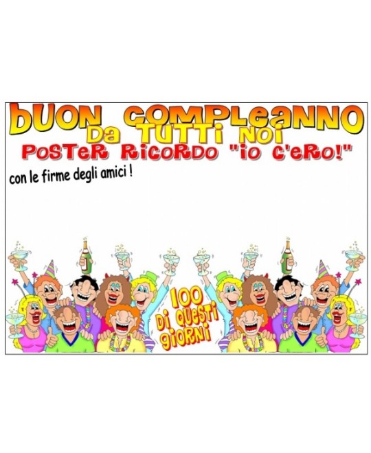 POSTER COMPLEANNO BIG