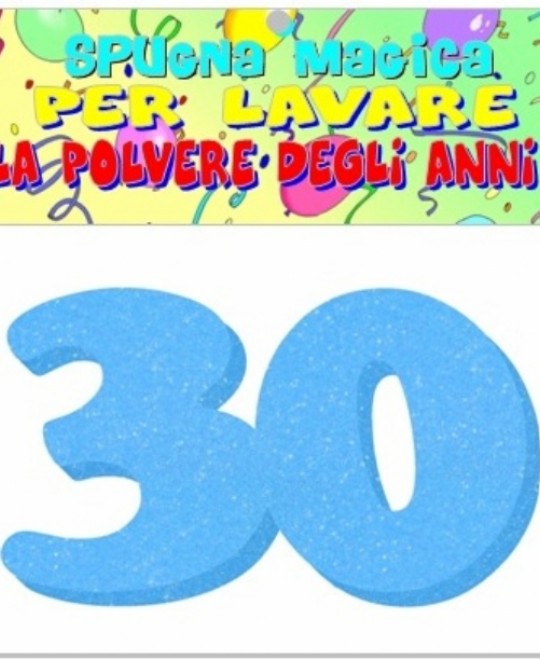 SPUGNA 30 ANNI