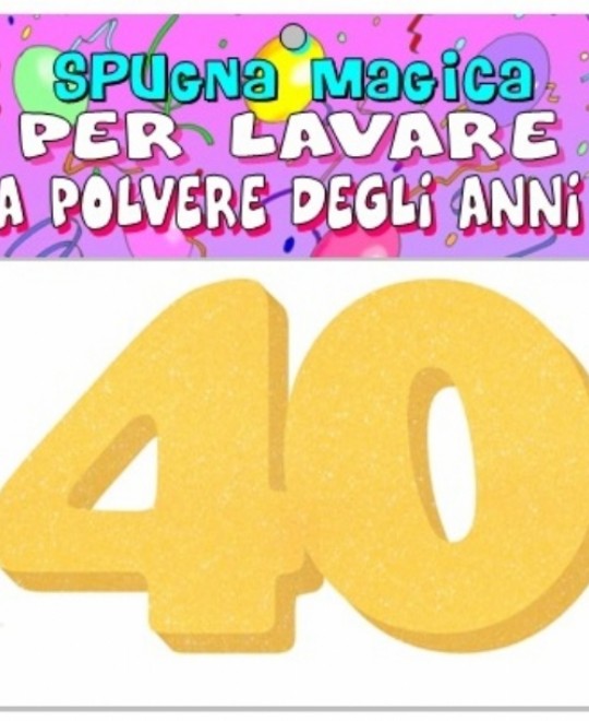 SPUGNA40 ANNI