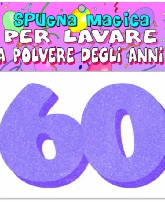 SPUGNA 60 ANNI