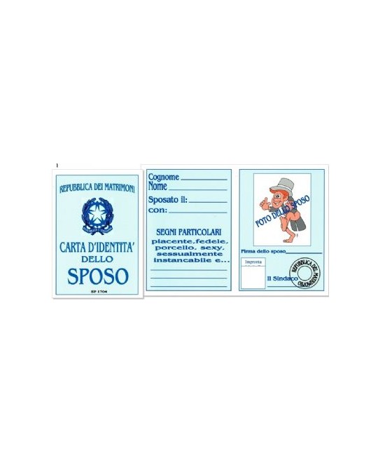 BIGLIETTO SPOSI 10 X 15