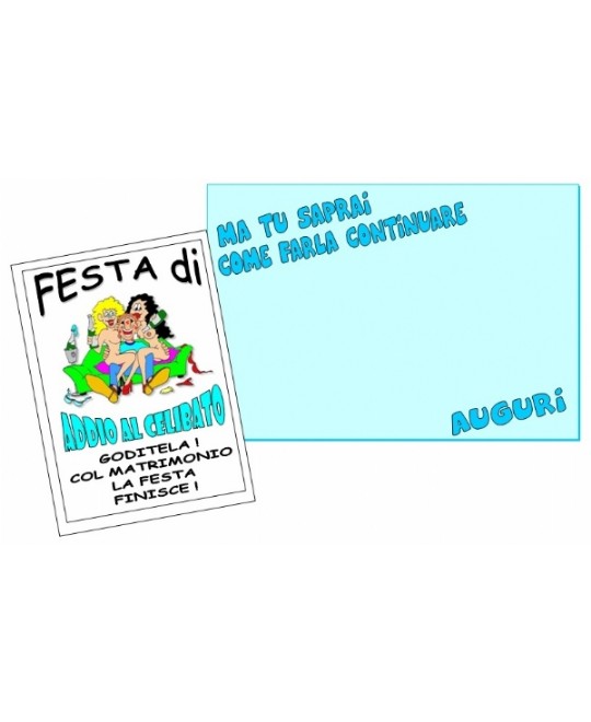 BIGLIETTO CELIBATO D