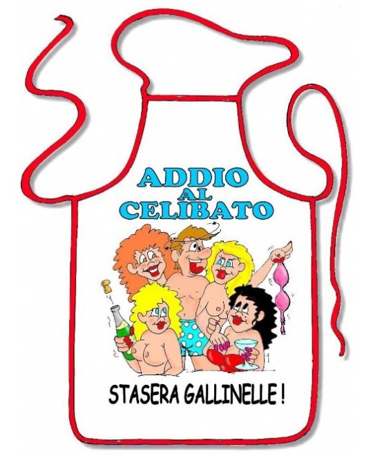 GREMBIULE ADDIO AL CELIBATO C