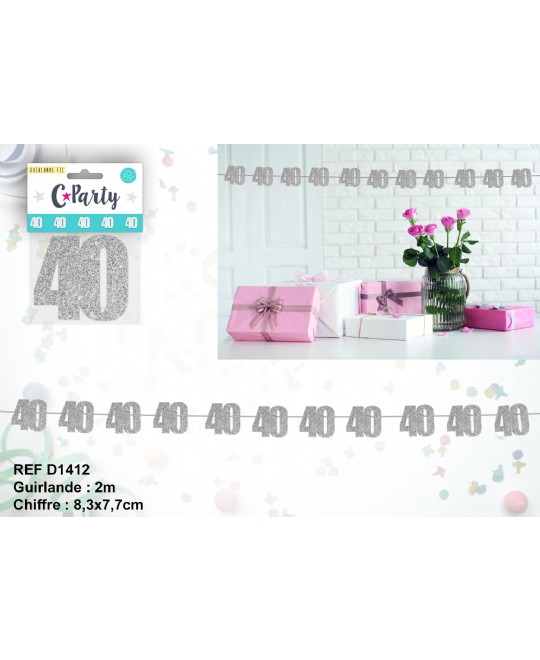 FESTONE GLITTER 40 ANNI
