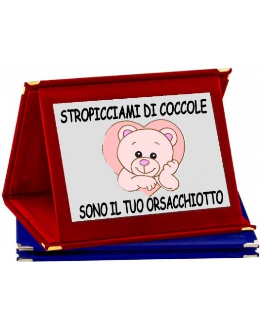 TARGA LOVE ORSETTO