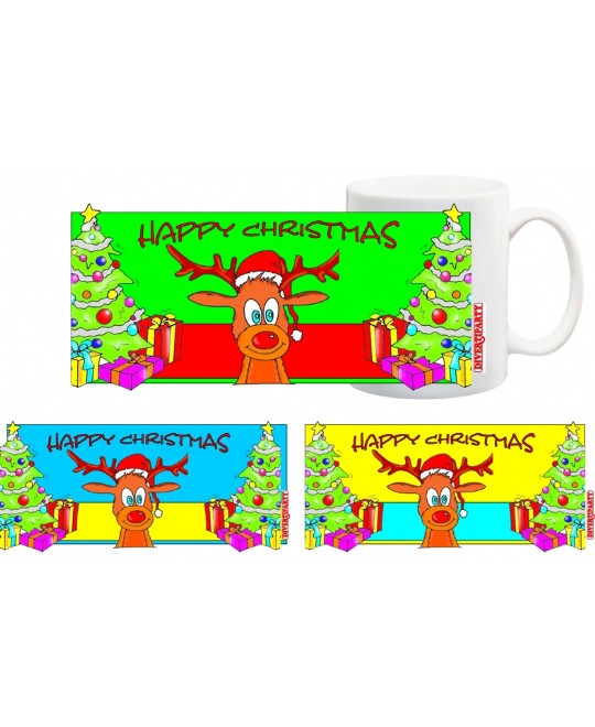 TAZZA NATALE RENNA