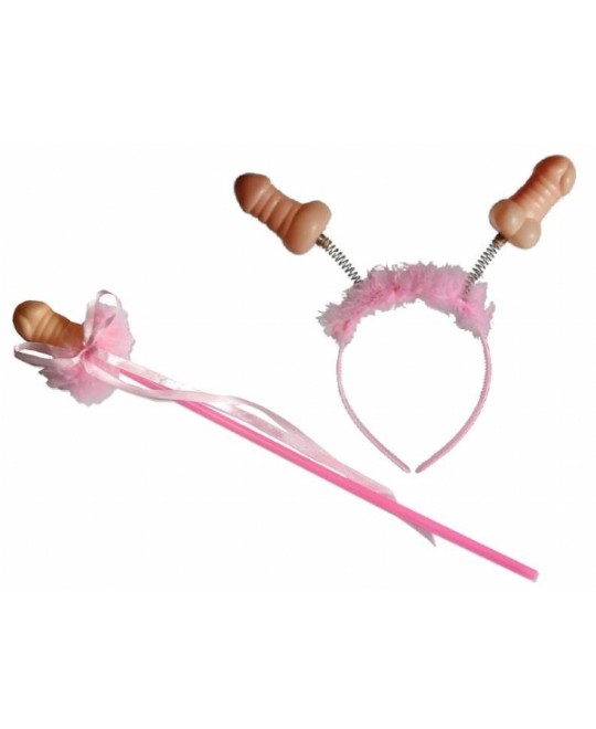 SET CERCHIETTO E BACCHETTA