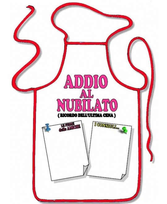 GREMBIULE NUBILATO PARTY