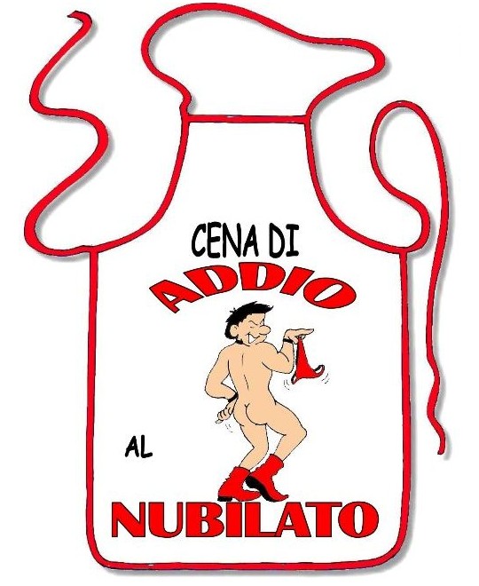 GREMBIULE NUBILATO PARTY