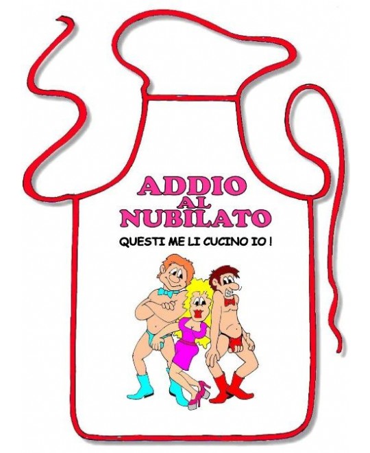 GREMBIULE NUBILATO PARTY