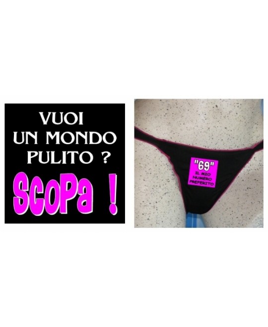 PERIZOMA BLACK UMOR