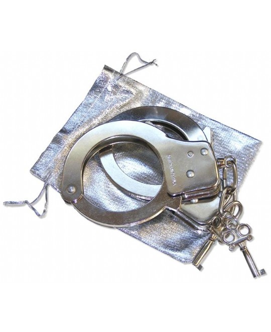 MANETTE METAL SILVER BAG
