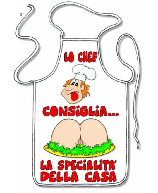 GREMBIULE LO CHEF...CULETTO