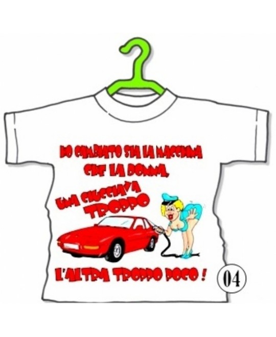 MINI T-SHIRT SEXY CON VENTOSA