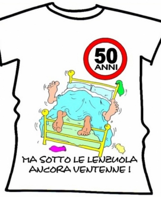 T-SHIRT 50 ANNI