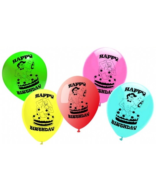 12 PALLONCINI COMPLEANNO PER LEI