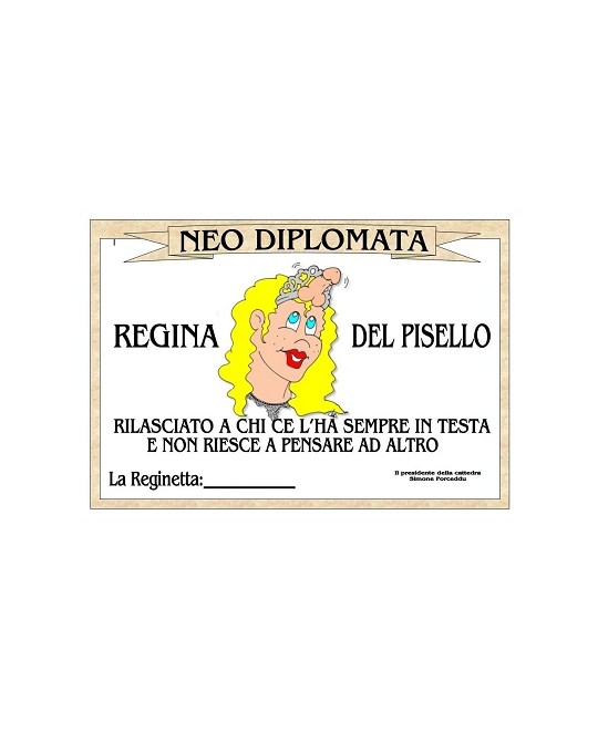 DIPLOMA REGINA PISELLO