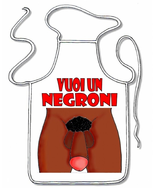 GREMBIULE NEGRONI