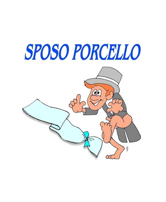 FASCIA SPOSO PORCELLO