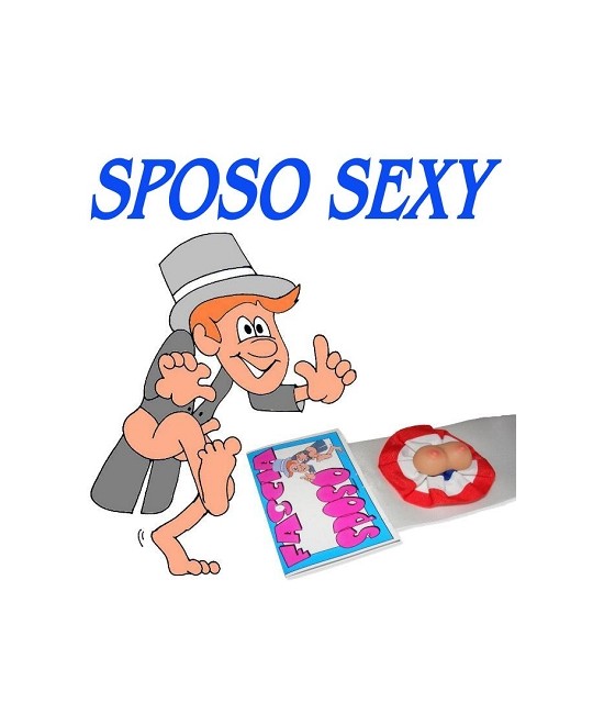 FASCIA SPOSO SEXY CON COCCARDA