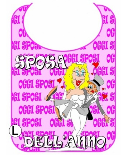 MAXI BAVAGLIA SPOSA DELL'ANNO 2