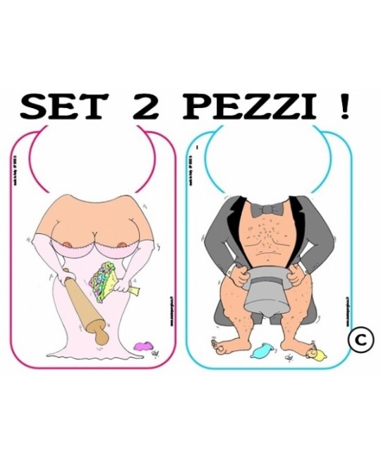 COPPIA MAXI BAVAGLIE SPOSI C