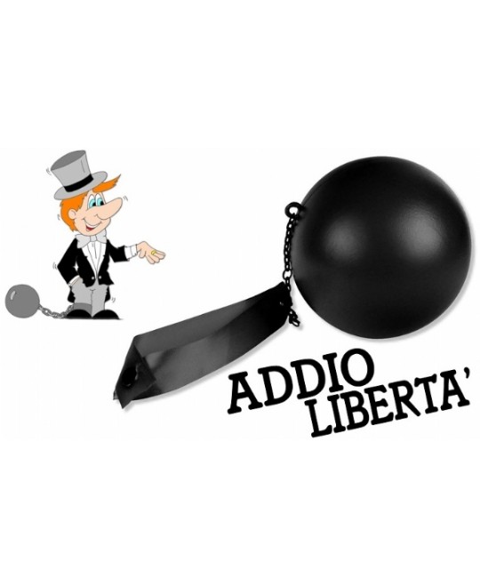 PALLA SPOSO ADDIO LIBERTA'